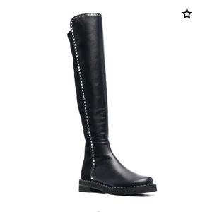 Stuart Weitzman  5050 Lift knee-high studded boots